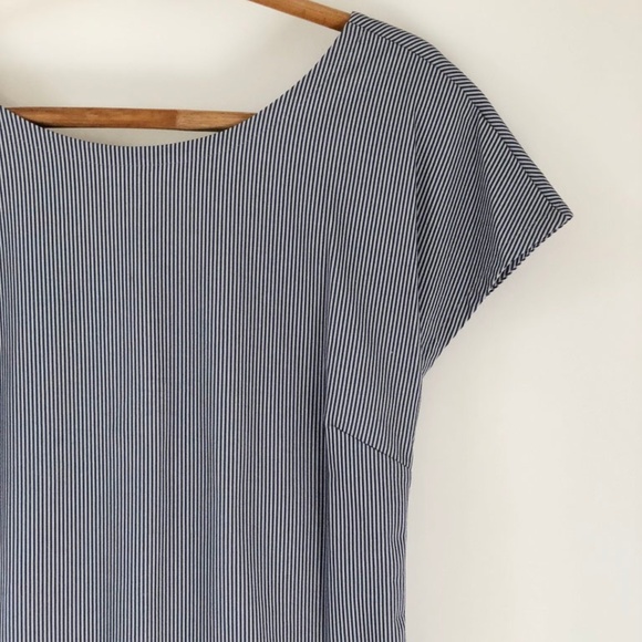 NWT THEORY ANDRIZZA SEERSUCKER DRESS – SIZE 8 - Picture 5 of 7